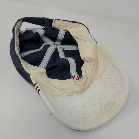 Adidas Men's Slideback Hat Blue Size OSFA Embroidered Logo 100% Cotton - Picture 6 of 9